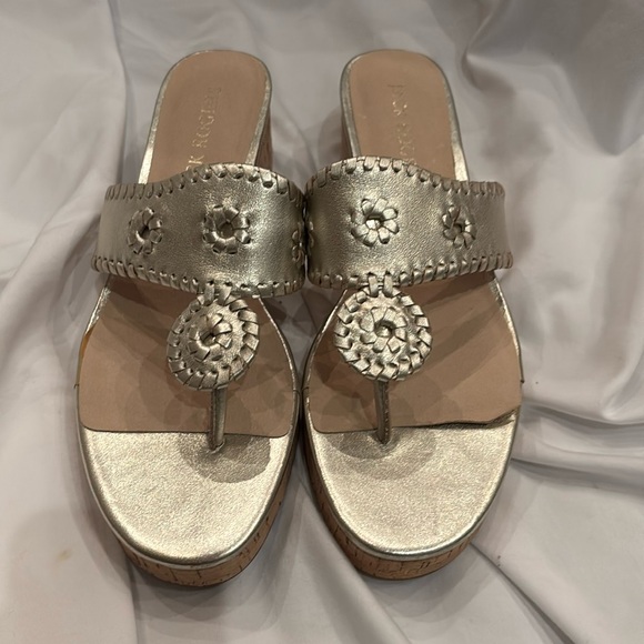 Jack Rogers wedge flip-flops - Picture 1 of 5
